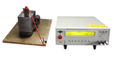 Verificador antiestático portátil SATRA TM93 padrão, resistência elétrica das sapatas de segurança