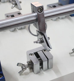 Estação doze Bally de couro da máquina seis do teste de Flexometer do couro do verificador da resistência do cabo flexível