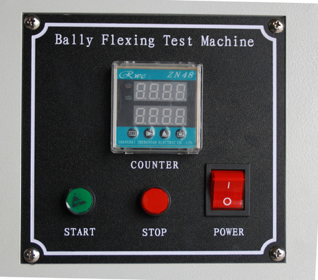 Máquina de dobramento de couro Bally do teste de Flexometer do verificador da resistência