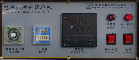 UL 1642 UN38.3 do equipamento de teste de choque térmico da bateria do controle de relação do PLC