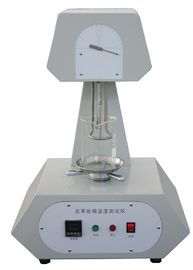 Máquina de teste SS304 de couro de QUARTERBACK/T 3812,8 para a determinação de temperatura do encolhimento