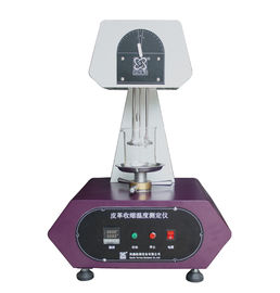 Máquina de teste SS304 de couro de QUARTERBACK/T 3812,8 para a determinação de temperatura do encolhimento